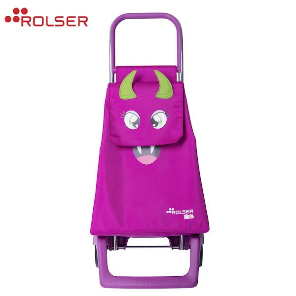 Rolser ショッピングカート キッズ プラスチックイーター ピンク 29L RS-KidsPI コンパクト 静音 軽い 段差もなめらか スペイン製 ロルサ