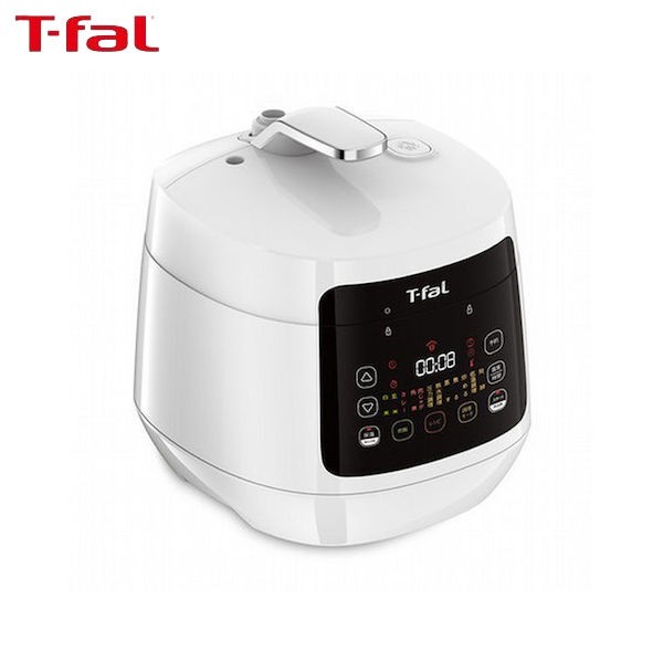 全国総量無料で T-fal ラクラ・クッカー コンパクト電気圧力鍋(1台12役