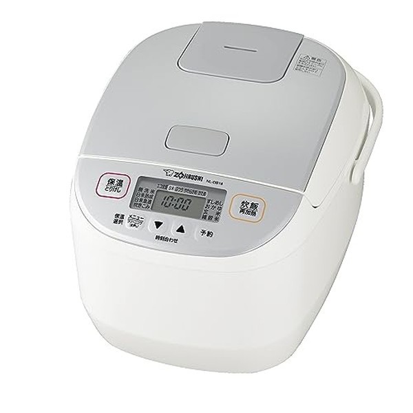 象印 炊飯器 1升 マイコン式 極め炊き ホワイト NL-DB18-WA ZOJIRUSHI D2307