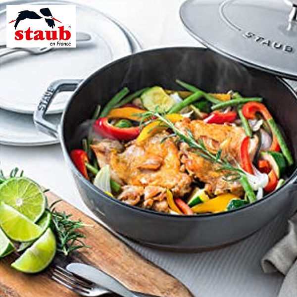 STAUB ブレイザー・ソテーパン 26cm グレー ストウブ｜au PAY マーケット