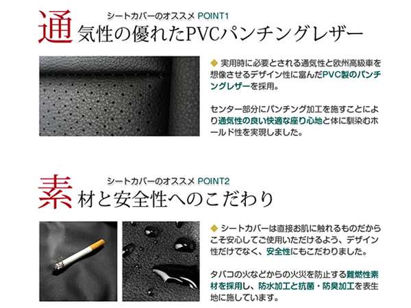 純正交換用 Pvcレザーシートカバー Nv350キャラバン E26 H24 6 5人乗り ブラック パンチング フロントのみ シートカバーセット 後付けの通販はau Pay マーケット ユーズショップ