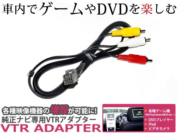 外部入力vtrアダプター Vxh 0cvi ホンダ純正ディーラーナビ用 外部入力ケーブル 07年モデル Kw 1275a同等品 配線 地デジ コードの通販はau Pay マーケット ユーズショップ