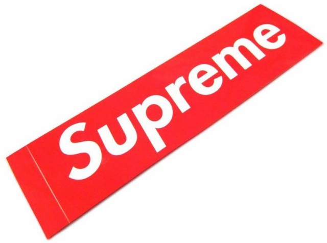 正規品 シュプリーム Supreme Box Logo Sticker 1枚 ボックスロゴ ステッカー シール パソコン メンズ レディース  ユニセックス 本物[ア｜au PAY マーケット