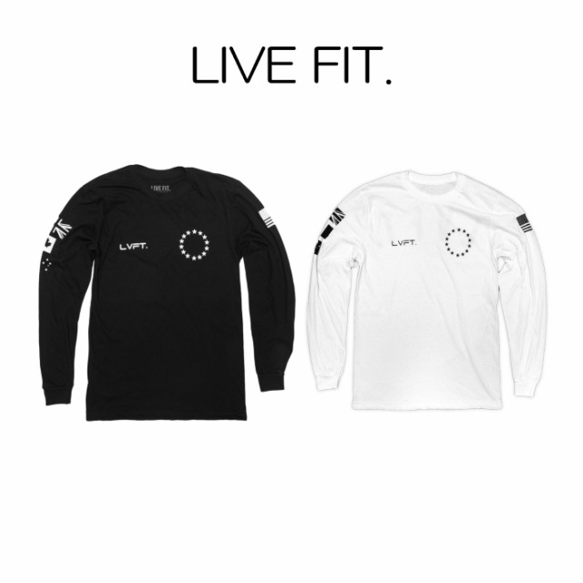 リブフィット LIVE FIT Athlete Long Sleeve 長袖 Tシャツ ロンT