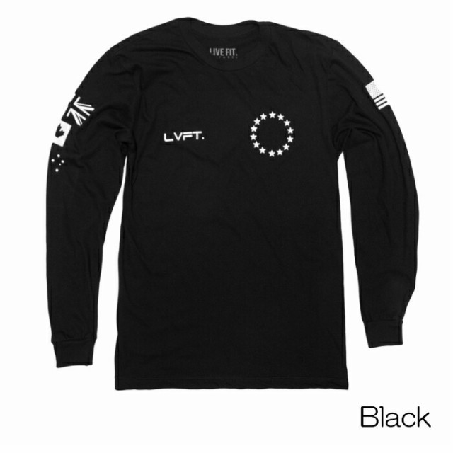 リブフィット LIVE FIT Athlete Long Sleeve 長袖 Tシャツ ロンT