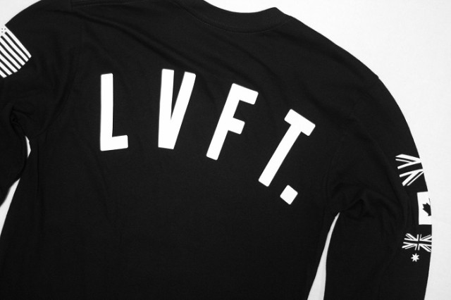 リブフィット LIVE FIT Athlete Long Sleeve 長袖 Tシャツ ロンT