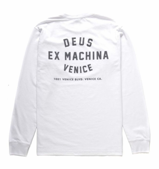 DeusExMachina デウスエクスマキナ プリント 長袖 Tシャツ ロンT ロゴT