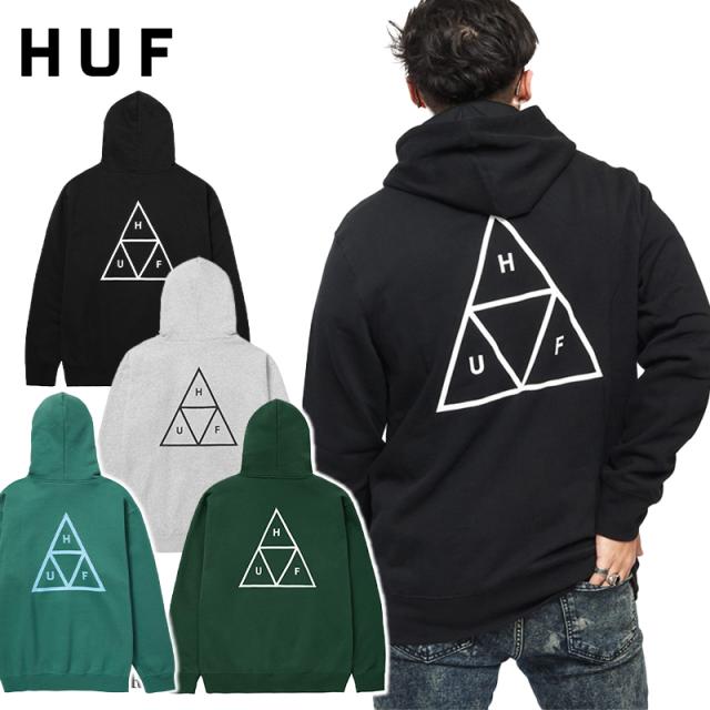 ハフ パーカー HUF SET TT P/O HOODIE プルオーバー スウェット フーディー トライアングル ロゴ 長袖 トップス スケーター スケートボード 人気 メンズ 正規品 PF00572 PF00491 [衣類] ユ00572
