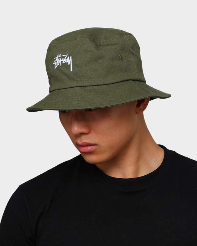 メンズstussy ストゥーシー キャップ 帽子 バケットハット バケハ