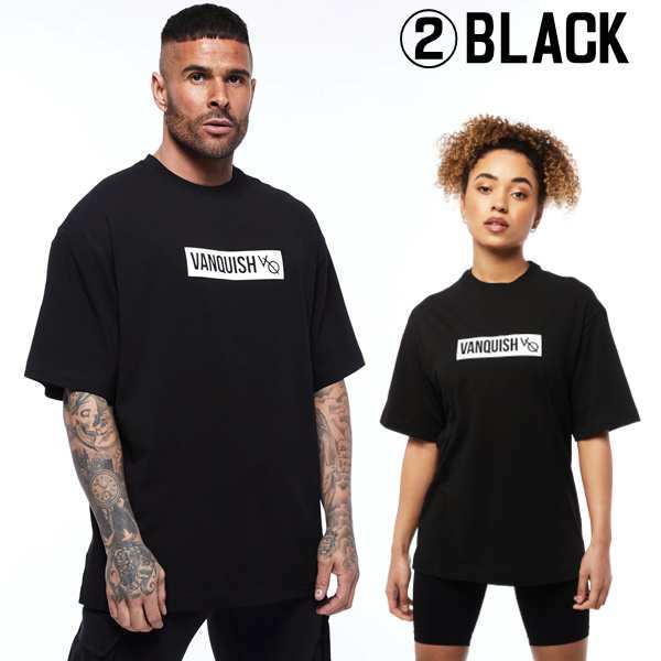 ヴァンキッシュ フィットネス VANQUISH FITNESS BOX LOGO OVERSIZED T ...