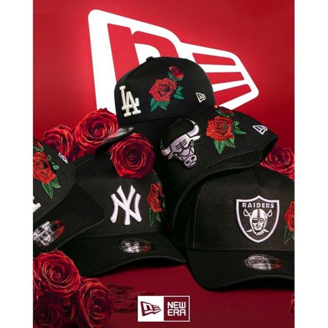ニューエラ キャップ NEW ERA Rose Emblem バラ 刺繍 限定モデル