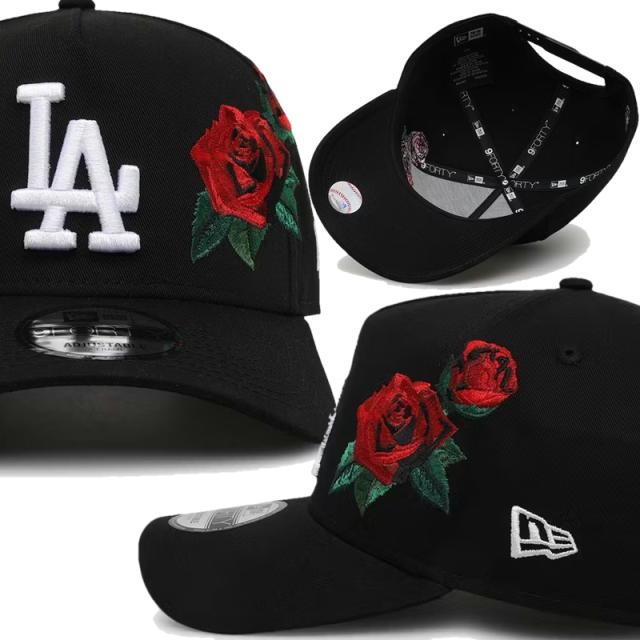 NEW ERA ニューエラ キャップ NEW ERA Rose Emblem バラ 刺繍 限定