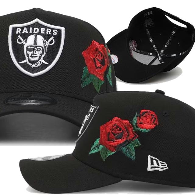 NEW ERA ニューエラ キャップ NEW ERA Rose Emblem バラ 刺繍 限定
