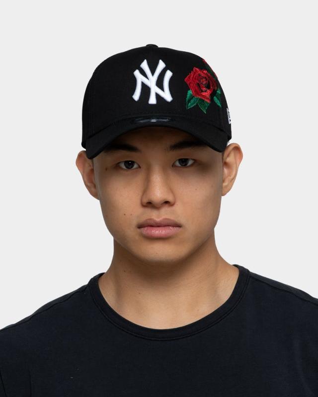 NEW ERA ニューエラ キャップ NEW ERA Rose Emblem バラ 刺繍 限定