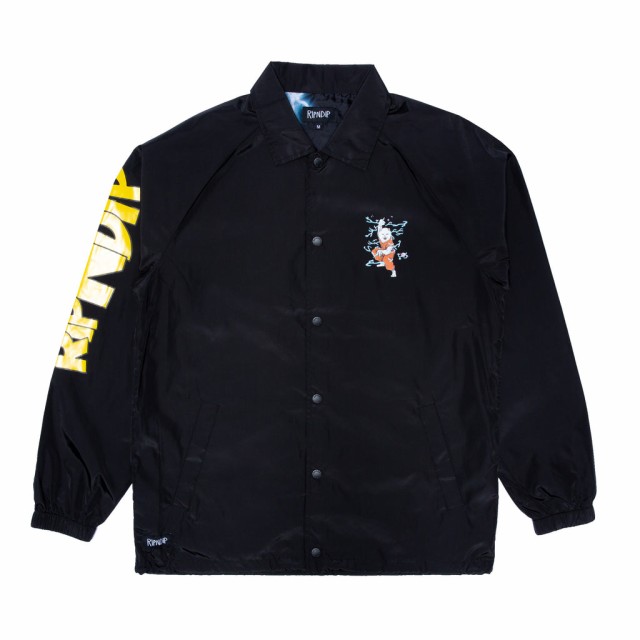 リップンディップ RIPNDIP コーチジャケット Super Sanerm Coach Jacket ブラック 黒 ナイロンジャケット トップス  アウター スケーター の通販はau PAY マーケット - WILLS | au PAY マーケット－通販サイト