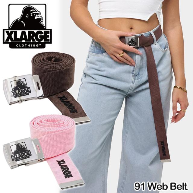 XLARGE ガチャベル トエクストララージ 91 Web Belt ウェブ
