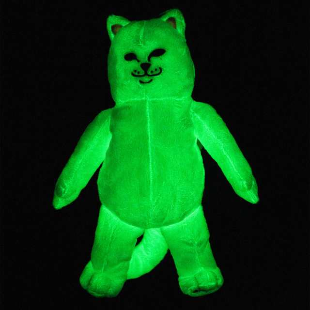 R.C.Tさま専用 リップンディップ 猫＆熊、猫、エイリアン3点