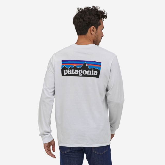 パタゴニア Tシャツ 長袖 Patagonia ロングスリーブ P-6ロゴ レスポン