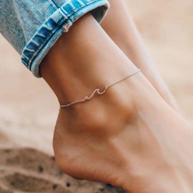 puravida プラヴィダ アンクレット PAVE WAVE ANKLET カラー