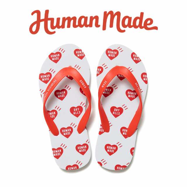 HUMAN MADE ビーチサンダル ヒューマンメイド HEART FLIP-FLOPS 靴 スニーカー 海 アクセサリー メンズ レディース  ユニセックス 正規品[｜au PAY マーケット