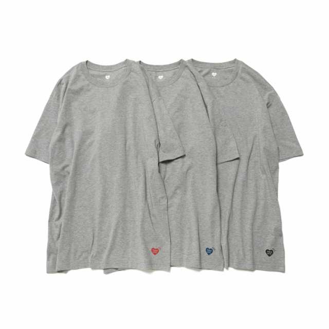 HUMAN MADE 3パックTシャツ 白 XL - Tシャツ/カットソー(半袖/袖なし)