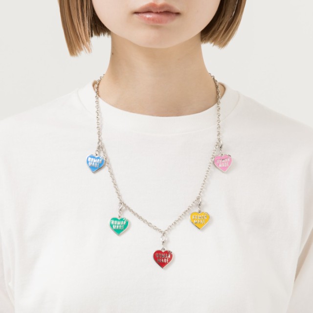 HUMAN MADE ネックレス ヒューマンメイド FIVE HEART NECKLACE 