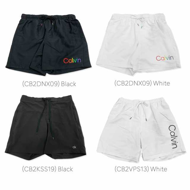 カルバンクライン 水着 メンズ Calvin Klein サーフパンツ ホワイト ブラック ロゴ 海パン ボードショーツ スイムウェア メンズ  [衣類] ユ00582の通販はau PAY マーケット - WILLS | au PAY マーケット－通販サイト