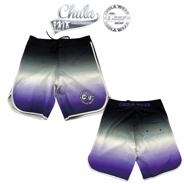 チュラウェア サーフパンツ CHULA WEAR ステージ ショーツ 水着 PURPLE