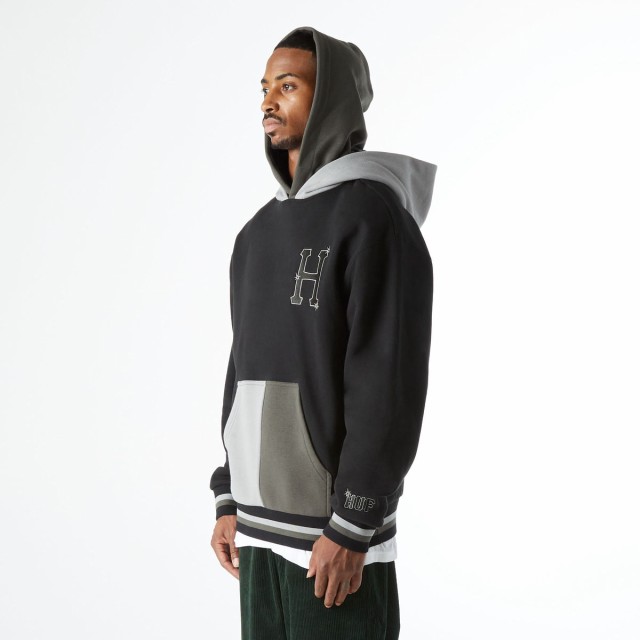 ハフ パーカー HUF プルオーバー スウェット SIDELINE PULLOVER HOODIE