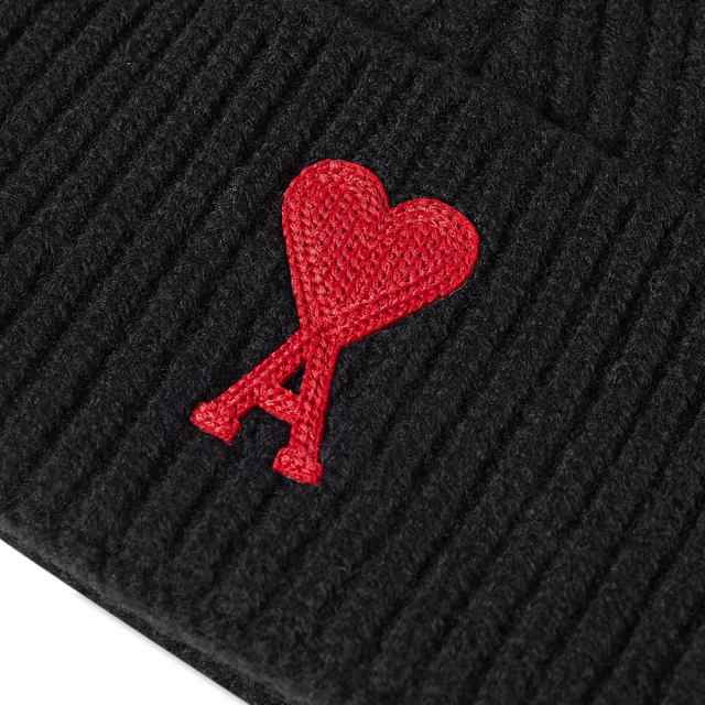 AMI Paris ニット帽 アミ パリス AMI A HEART LOGO BEANIE 帽子