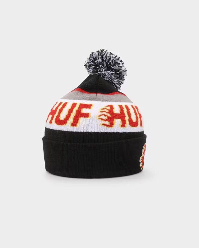 50％OFF 入手困HUF ボンボンビーニー - 帽子