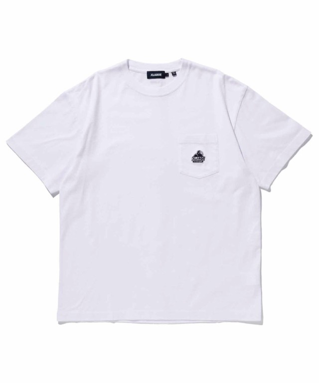 XLARGE Tシャツ エクストララージ MINI SLANTED OG LOGO S/S POCKET TEE 半袖 ロゴ ポケT トップス  ストリート メンズ ユニセックス 正規｜au PAY マーケット