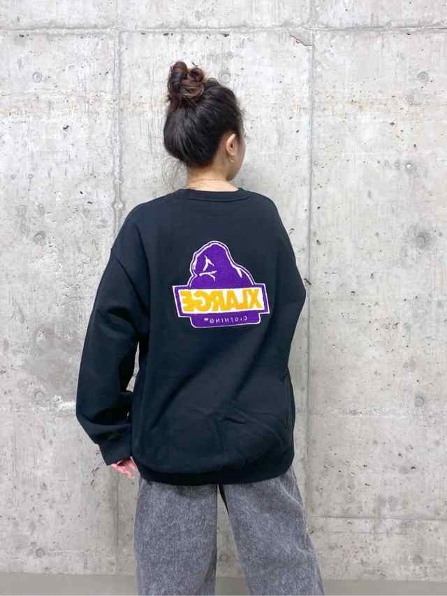 XLARGE スウェット エクストララージ TWO TONE BACKSIDE OG CREWNECK SWEAT 長袖 トレーナー ロゴ トップス  ストリート メンズ ユニセッ｜au PAY マーケット