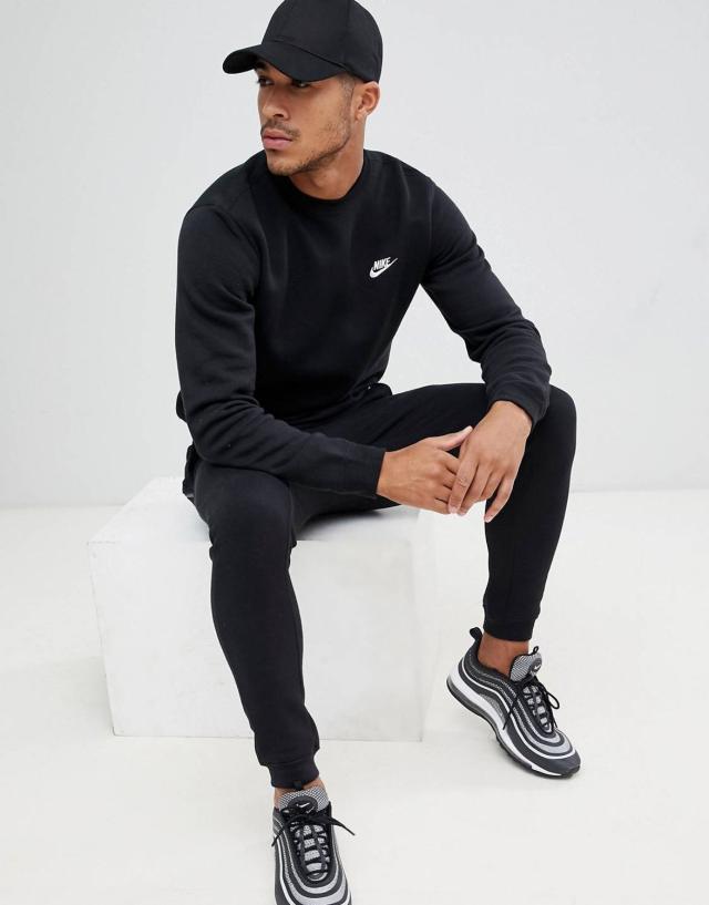 6新品 NIKE 上下セット スウェット セットアップ ビッグスウッシュ XL ナイキ NIKE セットアップ 上下セット クラブ フリース (Nike