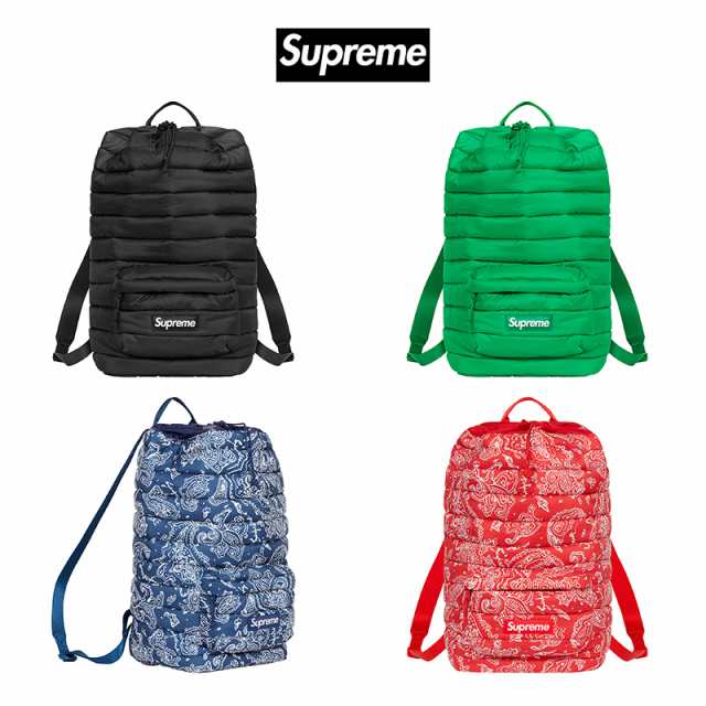 直送のみシュプリーム PUFFER BACKPACK パファーバックパック リュック その他