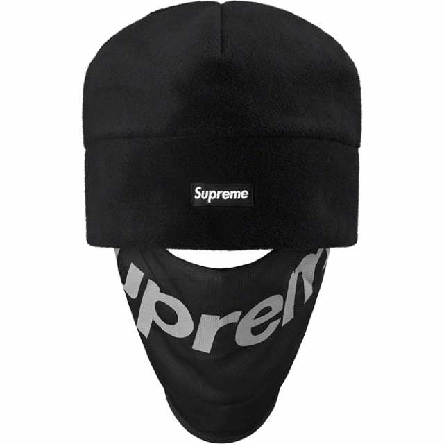 正規品 シュプリーム ビーニー Supreme Polartec Facemask Beanie ...