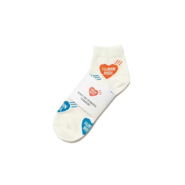 HUMAN MADE 靴下 ヒューマンメイド HEART SHORT SOCKS くるぶし