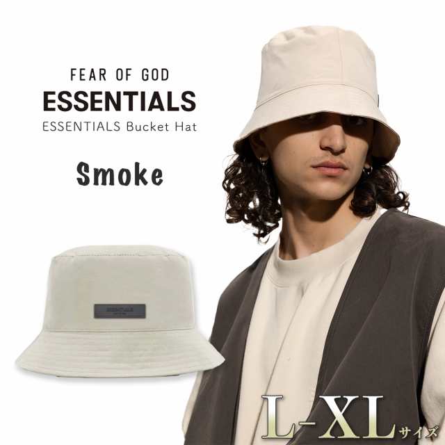 税込 ESSENTIALS BUCKET HAT SMOKE kids-nurie.com