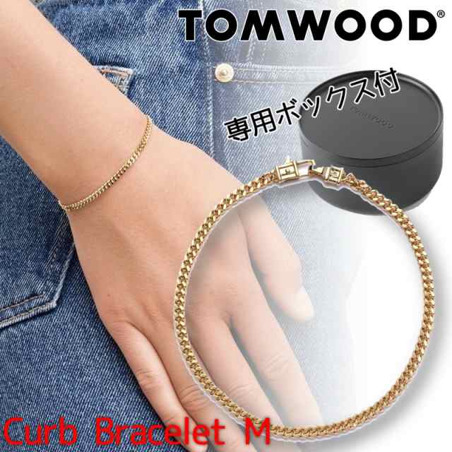 TOMWOOD Curb Bracelet M 6.5