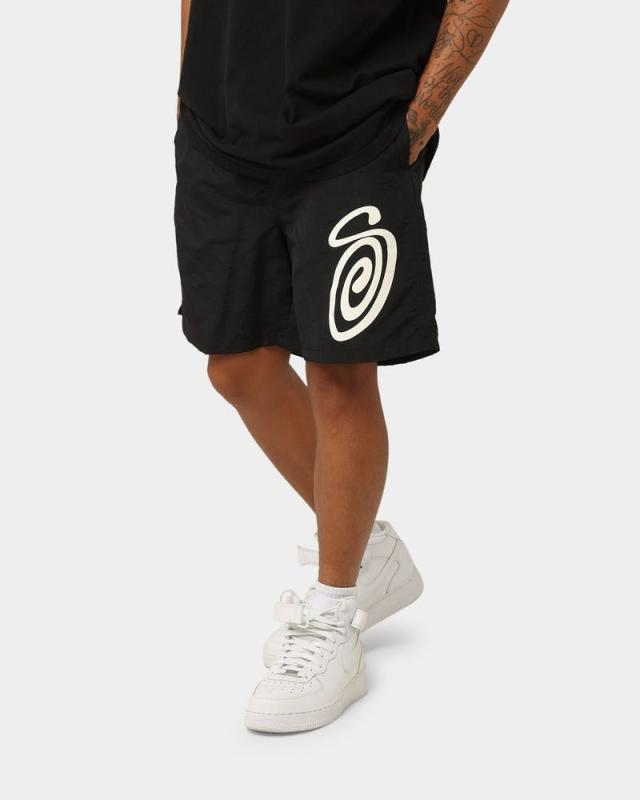 Stussy ハーフパンツ ステューシー 水着 ショーツ Curly S Watershorts メンズ ロゴ 海外限定 ユニセックス 正規品 [衣類] ユ00582 Stussy ハーフパンツ ステューシー 水着 ショーツ Curly S Watershorts