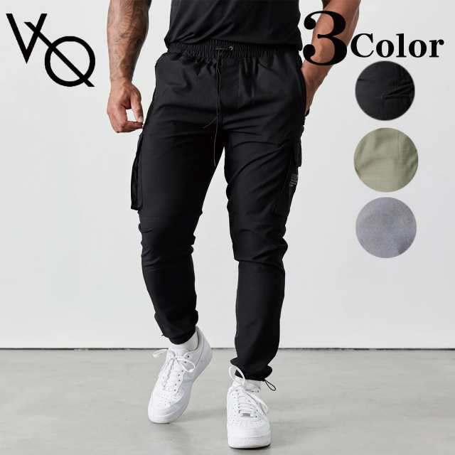 ヴァンキッシュ フィットネス VANQUISH UTILITY V2 TAPERED CARGO PANTS ブラック ユーティリティパンツ トラックパンツ ジョガー パンツ