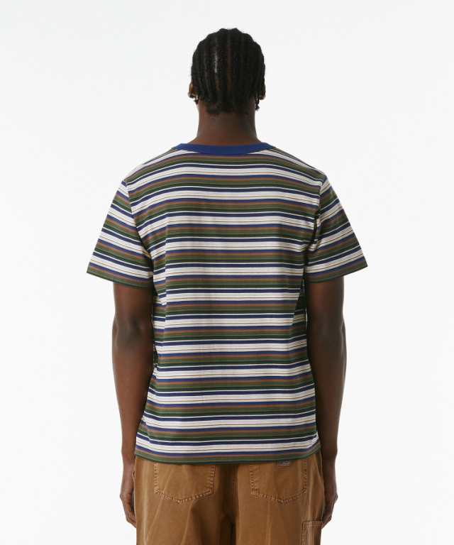 ハフ Tシャツ 半袖 HUF POT HEAD STRIPED KNIT TOP ニット