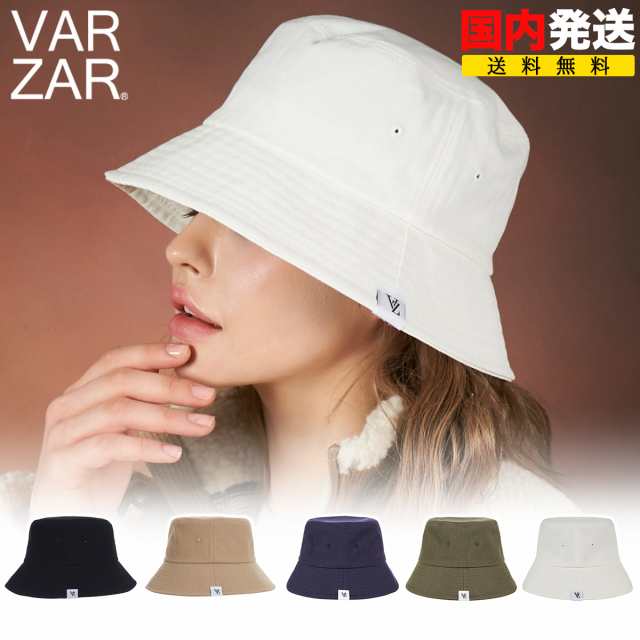 バザール バケットハット VARZAR Herringbone label bucket hat ロゴ