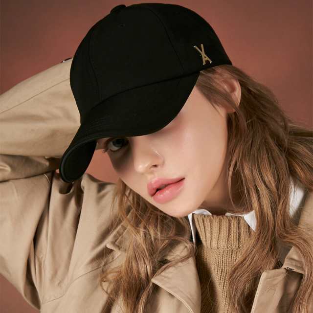 バザール キャップ VARZAR Gold stud over fit ball cap ロゴ 帽子