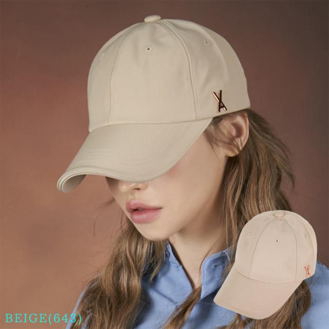 バザール キャップ VARZAR Rose gold stud over fit ball cap