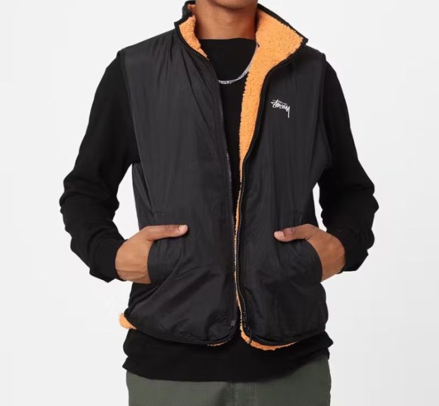 Stussy ステューシー ベスト リバーシブル Reversible Stock Stussy ステューシー ベスト リバーシブル Reversible Stock