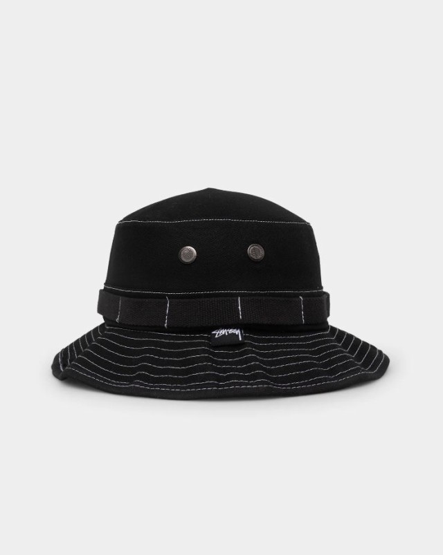 Stussy バケットハット ステューシー バケハ Contrast Topstitch