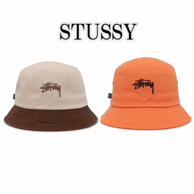 STUSSY Stock Lock Bucket Hatキャップ 帽子 L XL - ハット