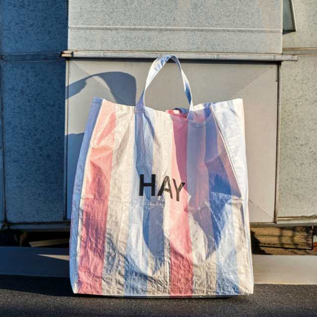 HAY エコバッグ ヘイ CANDY STRIPE SHOPPER XL 特大 トート