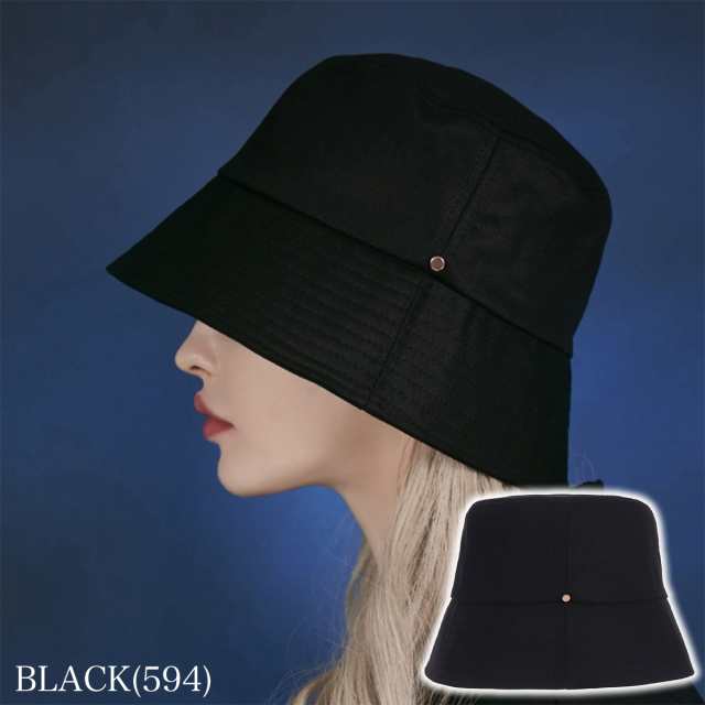 バザール バケットハット VARZAR Rose gold rivet bucket hat ロゴ